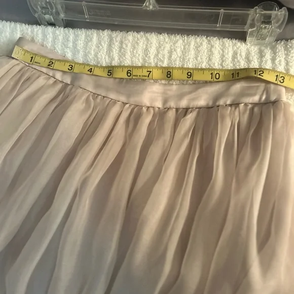 Alice + Olivia Abella Organza Maxi Skirt Nude/Dusty pink - Picture 16 of 16